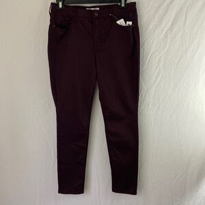 Old Navy Women’s Brown Tupelo Rockstar Pants Size 14